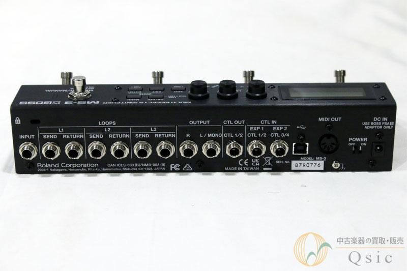 BOSS MS-3 箱、アダプタ、取扱説明書付 BOSS MS-3 Multi Effects Switcher(ボス マルチエフェクター
