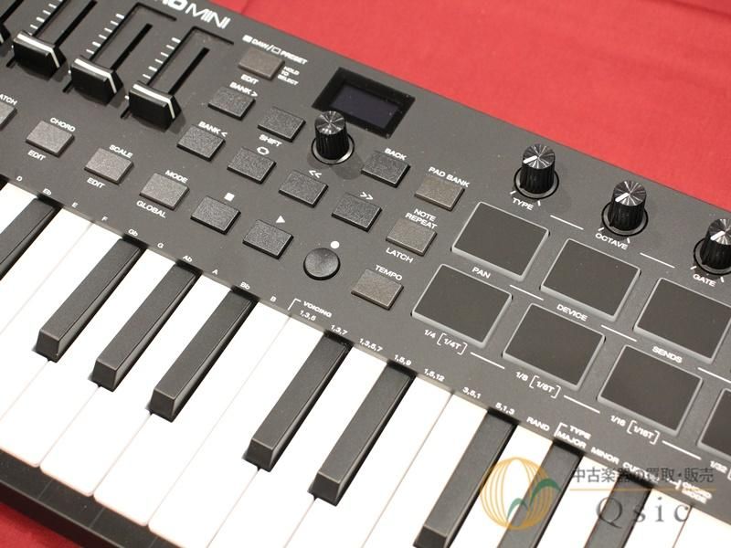 【美品】M-AUDIO Oxygen Pro キーボード　本体のみ(悠) M-AUDIO Oxygen Pro Mini MIDIキーボードコントローラー 32鍵盤