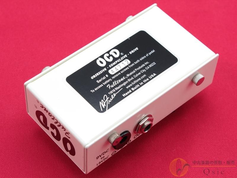 Fulltone OCD Ge ワンオーナー 現行Ver 国内正規品　月末特価 Fulltone OCD Ge[OCD Ge LTD BLK]【日本限定カラー】 ｜イケベ