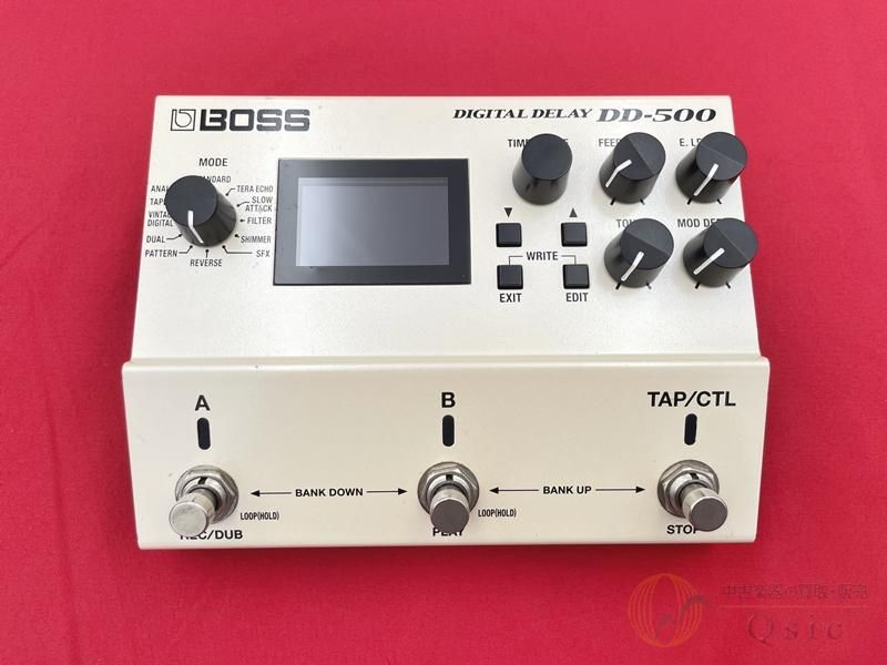 BOSS DD-500 中古品　プレイヤーズコンディション BOSS】ボス『デジタルディレイ』DD-500 エフェクター 1週間保証