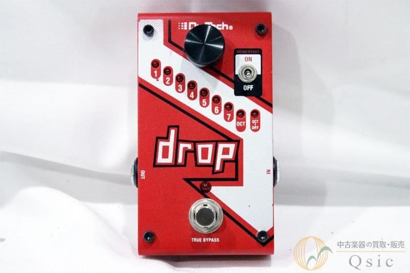 drop ギターエフェクター 赤 Digitech drop ギターエフェクター