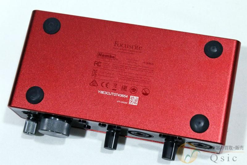 Focusrite Scarlett 2i2 3rd Gen 中古 Focusrite Scarlett 2i2 3rd Gen Audio Recording Interface 2in