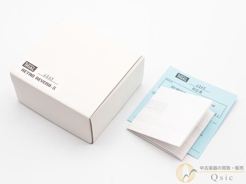 超美品TRIAL Retro Reverb 保証期間あり TRIAL RETRO REVERB | 高早楽器技術 / TRIAL Online Shop