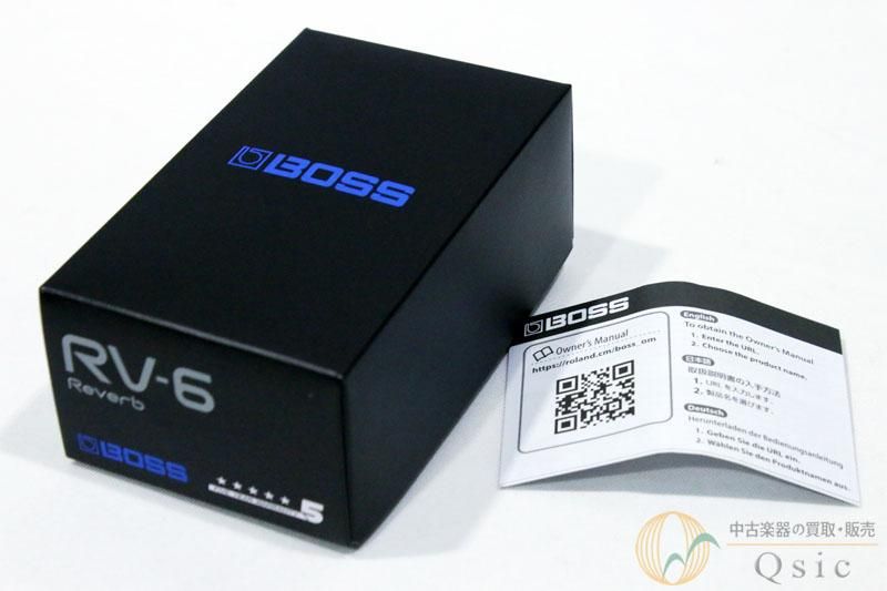 BOSS RV-6 Reverb 美品、元箱・保証書付き BOSS RV-6 Reverb 美品、元箱・保証書付き BOSS RV-6 Reverb 美品、