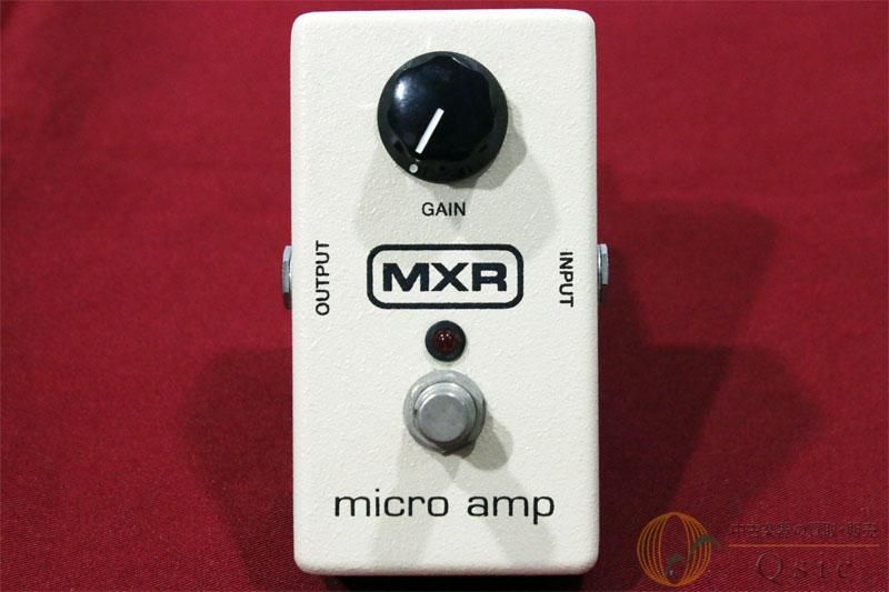 MXR micro amp + M233 中古 MXR(エムエックスアール) / M233 Micro Amp+ エフェクター M233