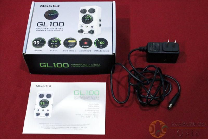 【美品】MOOER GL100 Amazon.com: MOOER GL100 Looper Pedal Drum Machine, 2 in 1