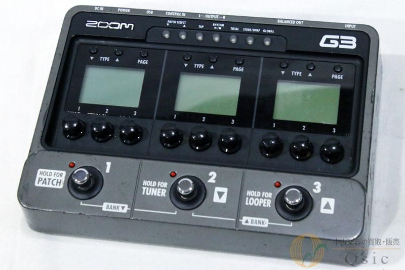 ZOOM G3 [VL107]【神戸店在庫】 - 中古楽器の販売 【Qsic】 全国
