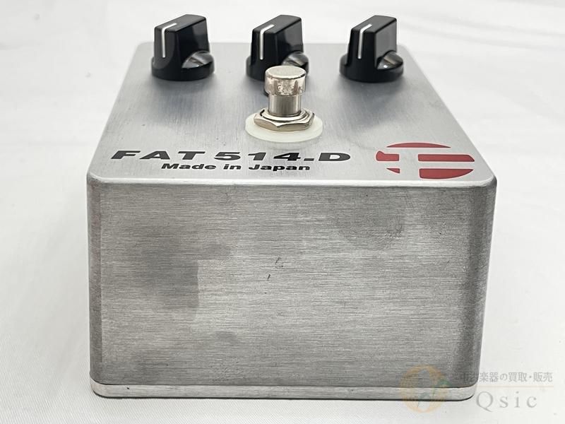ギター FAT 514.D FAT 514.D オーバードライブ ブースター ギターエフェクター FAT