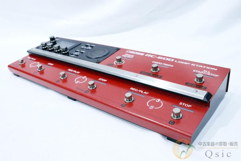 未使用 美品　BOSS RC-600 ループステーション BOSSのフット専用のループステーションRC-600をご紹介いたします。