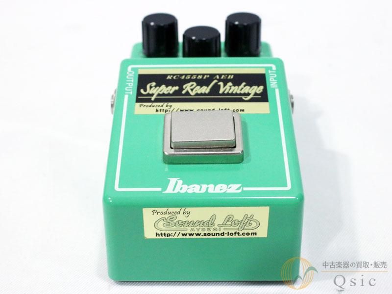 Ibanez TS808 Sound Loft Mod. Super Real Vintage RC4558P AEB [XL395
