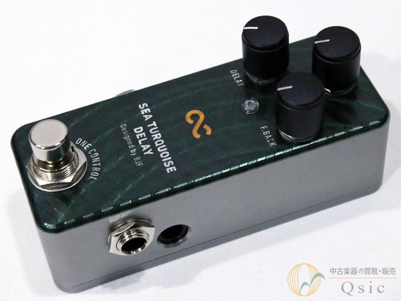【中古】One Control SEA TURQUOISE DELAY Amazon | One Control ワンコントロール エフェクター ディレイ Sea