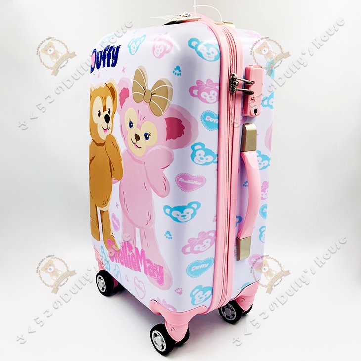 新品 香港ディズニーランド ダッフィー&シェリーメイのスーツケース 