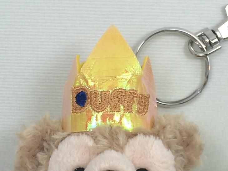 ダッフィー ぬいぐるみ キーチェーン 香港ディズニーランド9周年記念