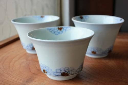 染付5点セット 作家物 山口利枝 文吉窯 皓洋窯 山口利枝 - うつわ屋Living&Tableware オンラインショップ