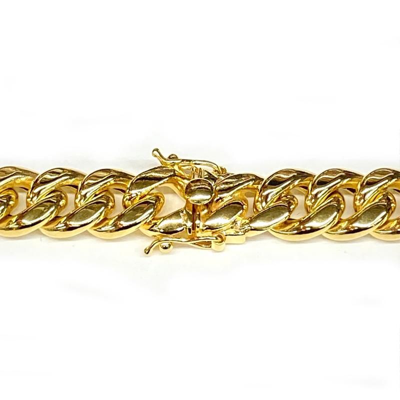 MIAMI CUBAN CHAIN 10K YG 12mm,61cm 【HOLLOW】(中空タイプ) - GRILLZ ...