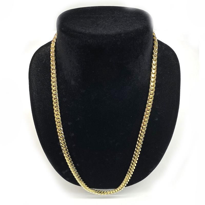 MIAMI CUBAN CHAIN 10K YG 6mm,50cm 【SOLID】 - GRILLZ JEWELZ MIAMI CUBAN CHAIN 10K YG 6mm,50cm 【SOLID】 - GRILLZ JEWELZ
