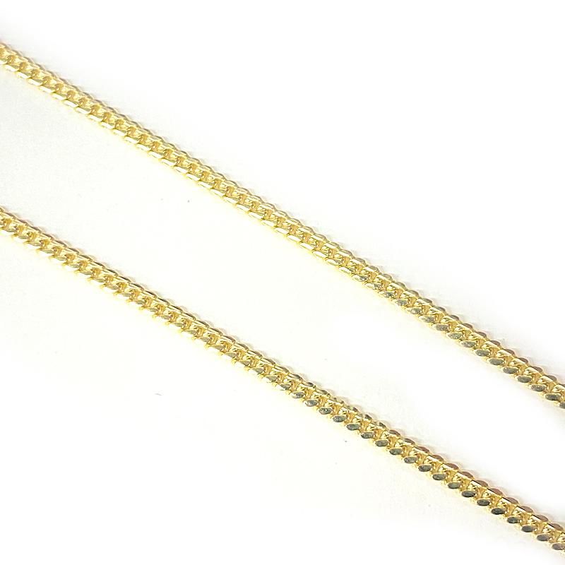 10K yellowgold Miami cuban link chain5.2