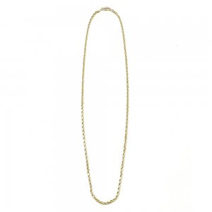ROPE CHAIN 10K Yellow Gold 2.7mm 50cm/60cm 【SOLID】