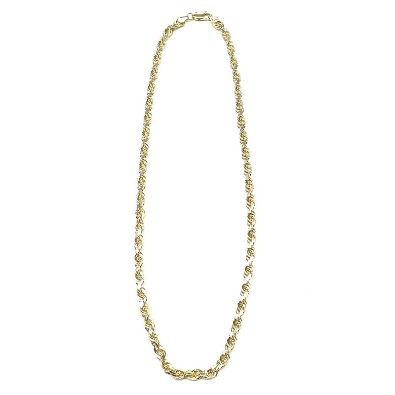 ROPE CHAIN 10K Yellow Gold 6mm 50cmSOLID