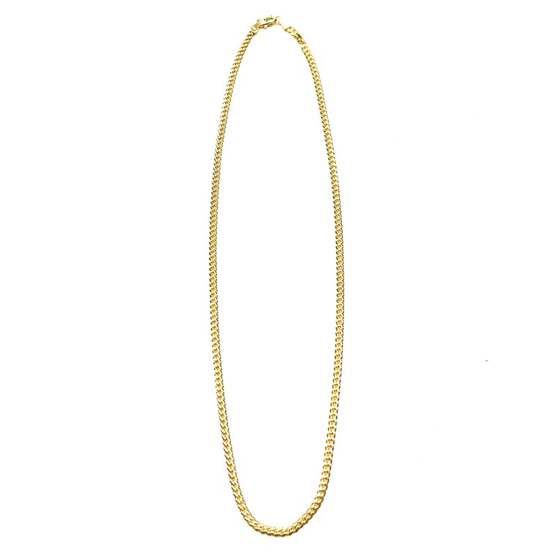 MIAMI CUBAN CHAIN 14K Yellow Gold 3.3mm  45cm  SOLID