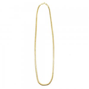 MIAMI CUBAN CHAIN 14K Yellow Gold 4mm  50cm  【SOLID】