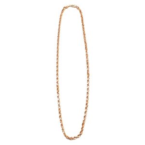 ROPE CHAIN 10K Rose Gold 4.7mm  50cm/55cm/60cm  【SOLID】