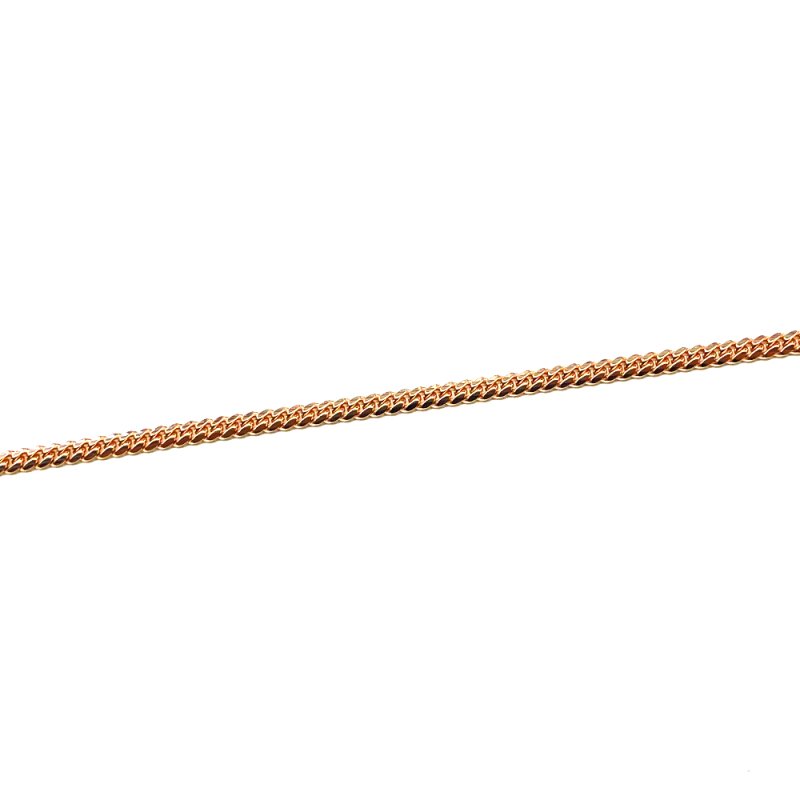 55cm rose gold chain