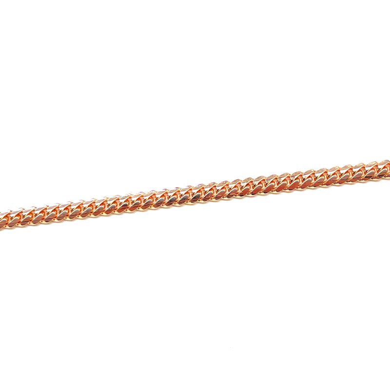 MIAMI CUBAN CHAIN 10K Rose Gold 7mm  50cm  SOLID