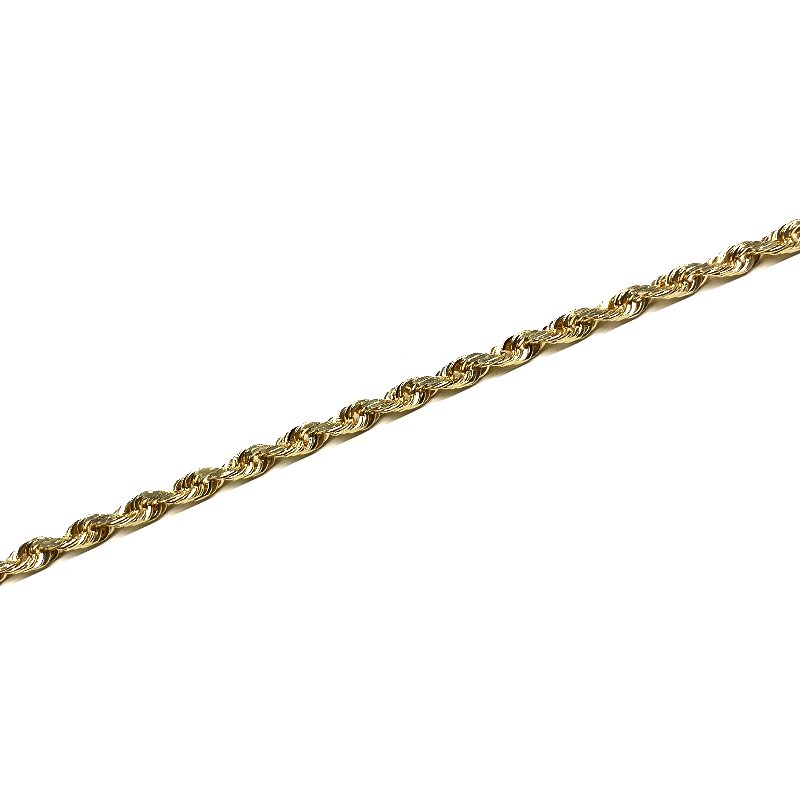 ROPE CHAIN 10K Yellow Gold 8.6mm  55cm/60cm  【SOLID】