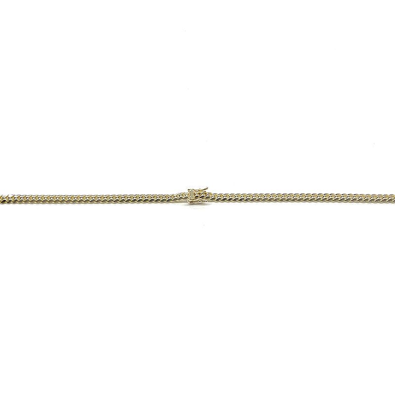 MIAMI CUBAN CHAIN 14K Yellow Gold 5mm  55cm  【SOLID】