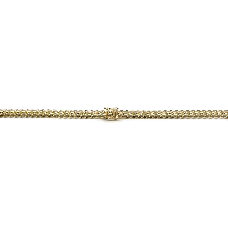 MIAMI CUBAN CHAIN 14K Yellow Gold 7mm  50cm  【SOLID】