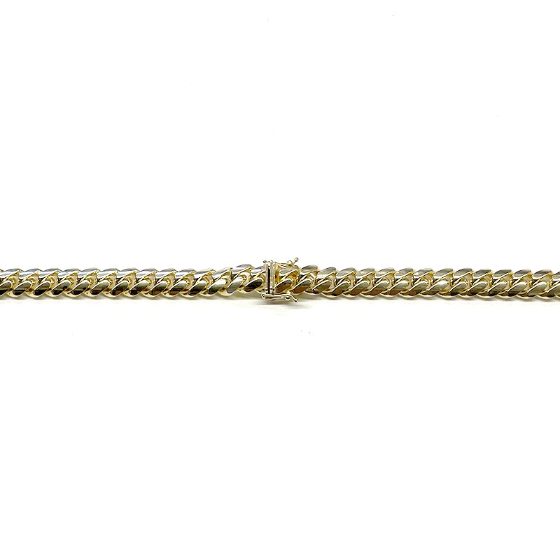 MIAMI CUBAN CHAIN 14K Yellow Gold 9.5mm  60cm  SOLID