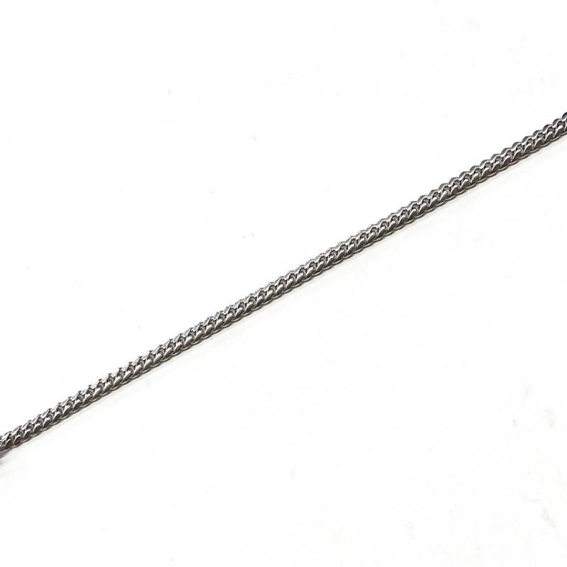 MIAMI CUBAN CHAIN BRACELET 10K WG 4.7mm 20cm 【SOLID