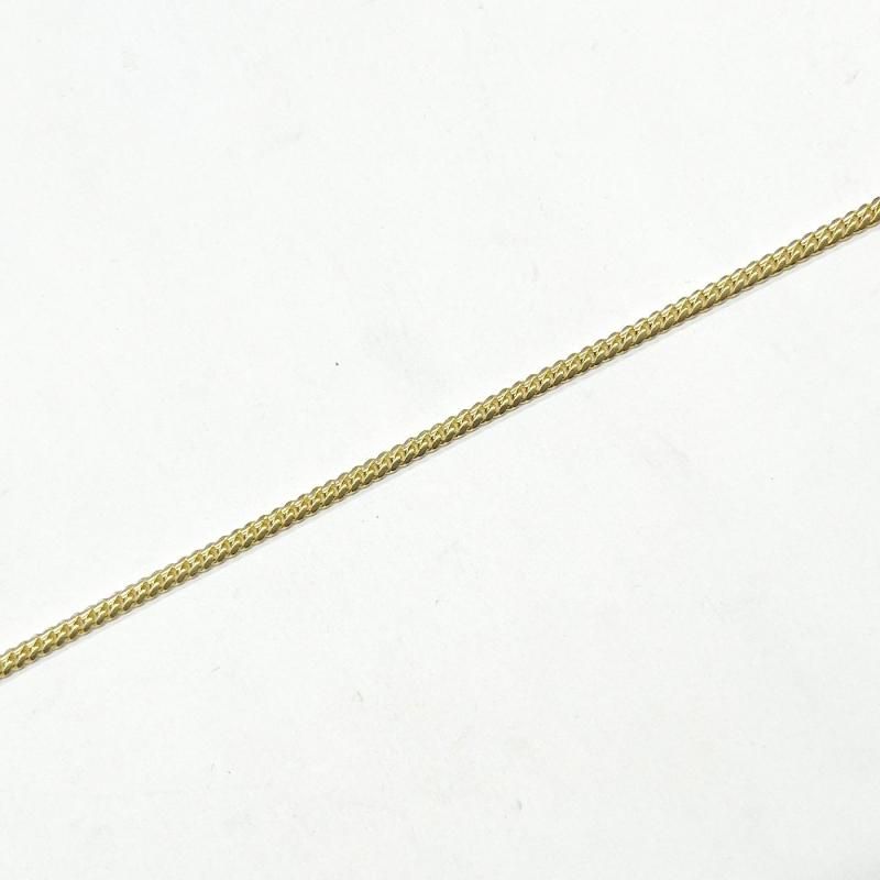 MIAMI CUBAN CHAIN BRACELET 14K YG 3.8mm 20cm 【SOLID