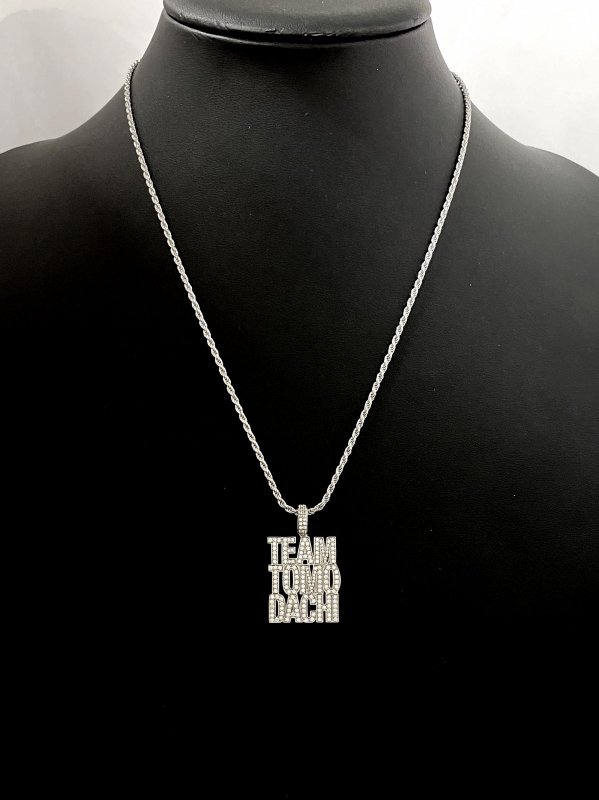 TEAM TOMODACHI CZ MINI PENDANT with CHAIN