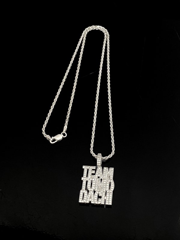 TEAM TOMODACHI CZ MINI PENDANT with CHAIN