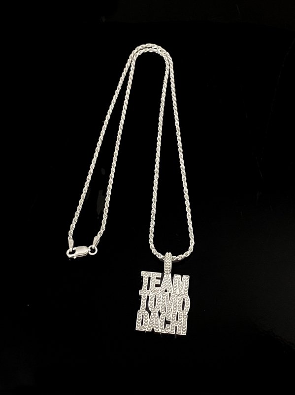 TEAM TOMODACHI MINI PENDANT WITH CHAIN - GRILLZ JEWELZ ONLINE STORE