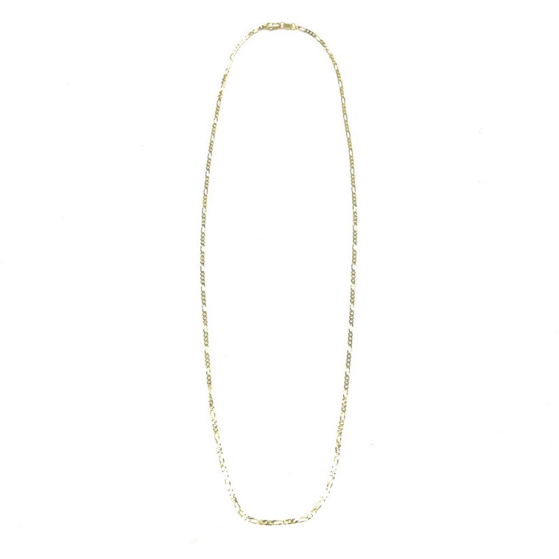 FIGARO CHAIN 10K Yellow Gold 1.8mm  50cm/55cm/60cm  SOLID