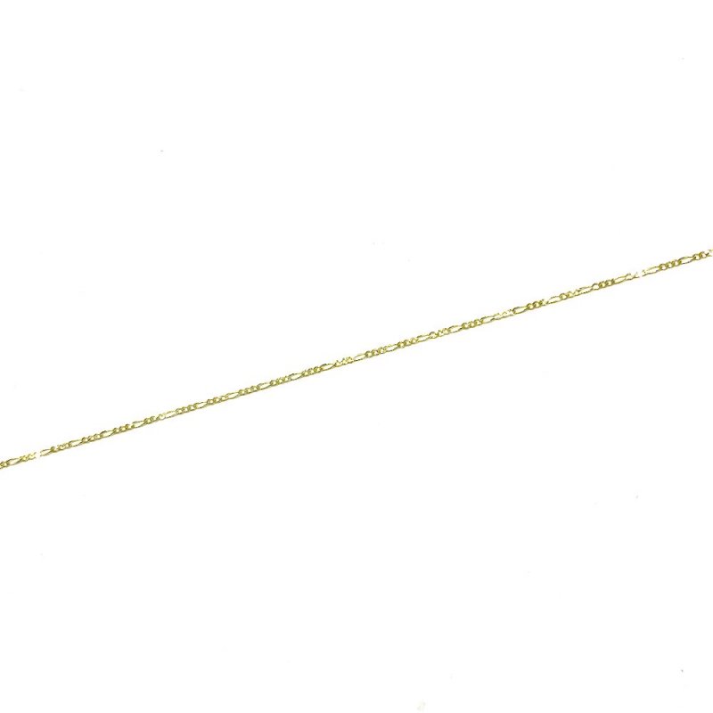 FIGARO CHAIN 10K Yellow Gold 1.8mm  50cm/55cm/60cm  SOLID