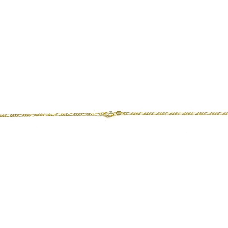 FIGARO CHAIN 10K Yellow Gold 1.8mm  50cm/55cm/60cm  SOLID