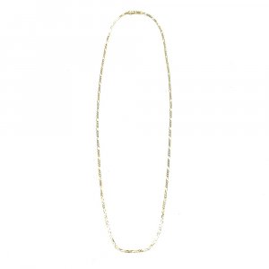 FIGARO CHAIN 10K Yellow Gold 1.8mm  50cm/55cm/60cm  SOLID