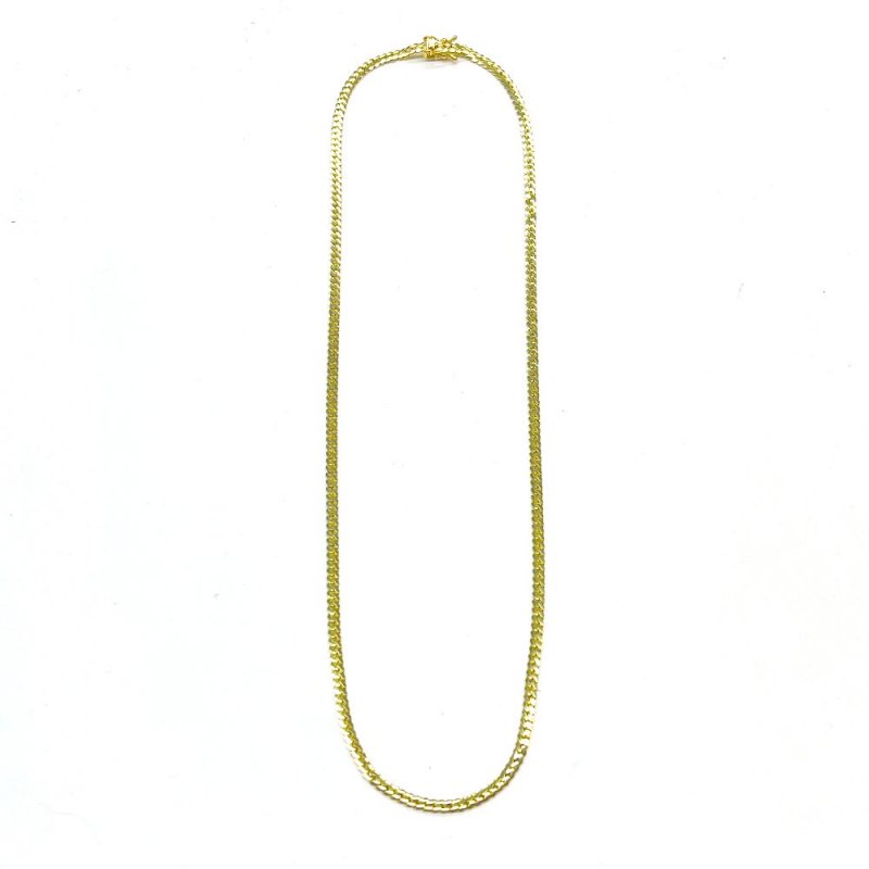 MIAMI CUBAN CHAIN 10K Yellow Gold 3mm  50cm  SOLID