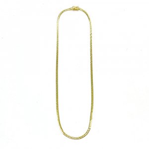 MIAMI CUBAN CHAIN 10K Yellow Gold 3mm  50cm  SOLID