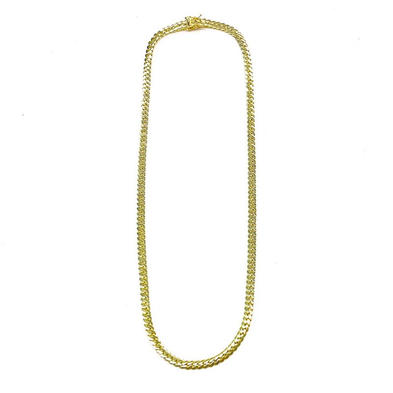 MIAMI CUBAN CHAIN 10K Yellow Gold 5mm  50cm  SOLID