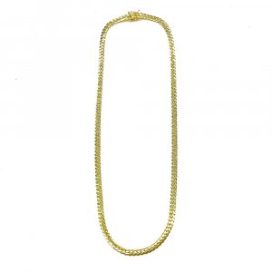 MIAMI CUBAN CHAIN 10K Yellow Gold 5mm  50cm  SOLID