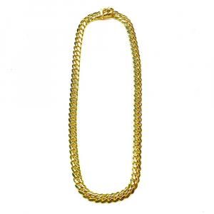 【値下げ】 MIAMI 【SOLID 50cm/55cm 9.3mm Gold Yellow 10K CHAIN CUBAN その他