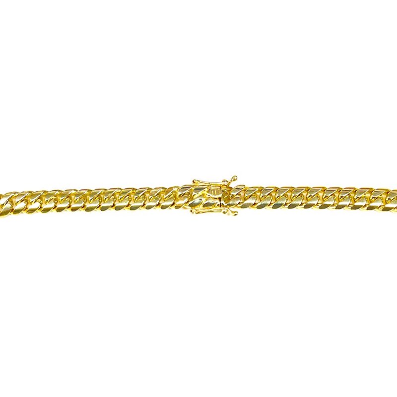 MIAMI CUBAN CHAIN 10K Yellow Gold 10mm  50cm/60cm  SOLID