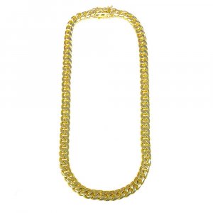 MIAMI CUBAN CHAIN 10K Yellow Gold 10mm 50cm/60cm 【SOLID】 - GRILLZ JEWELZ  ONLINE STORE