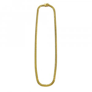 MIAMI CUBAN CHAIN 14K Yellow Gold 5mm  50cm/55cm  SOLID