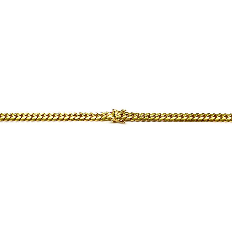 MIAMI CUBAN CHAIN 14K Yellow Gold 6mm  50cm/55cm/60cm  SOLID